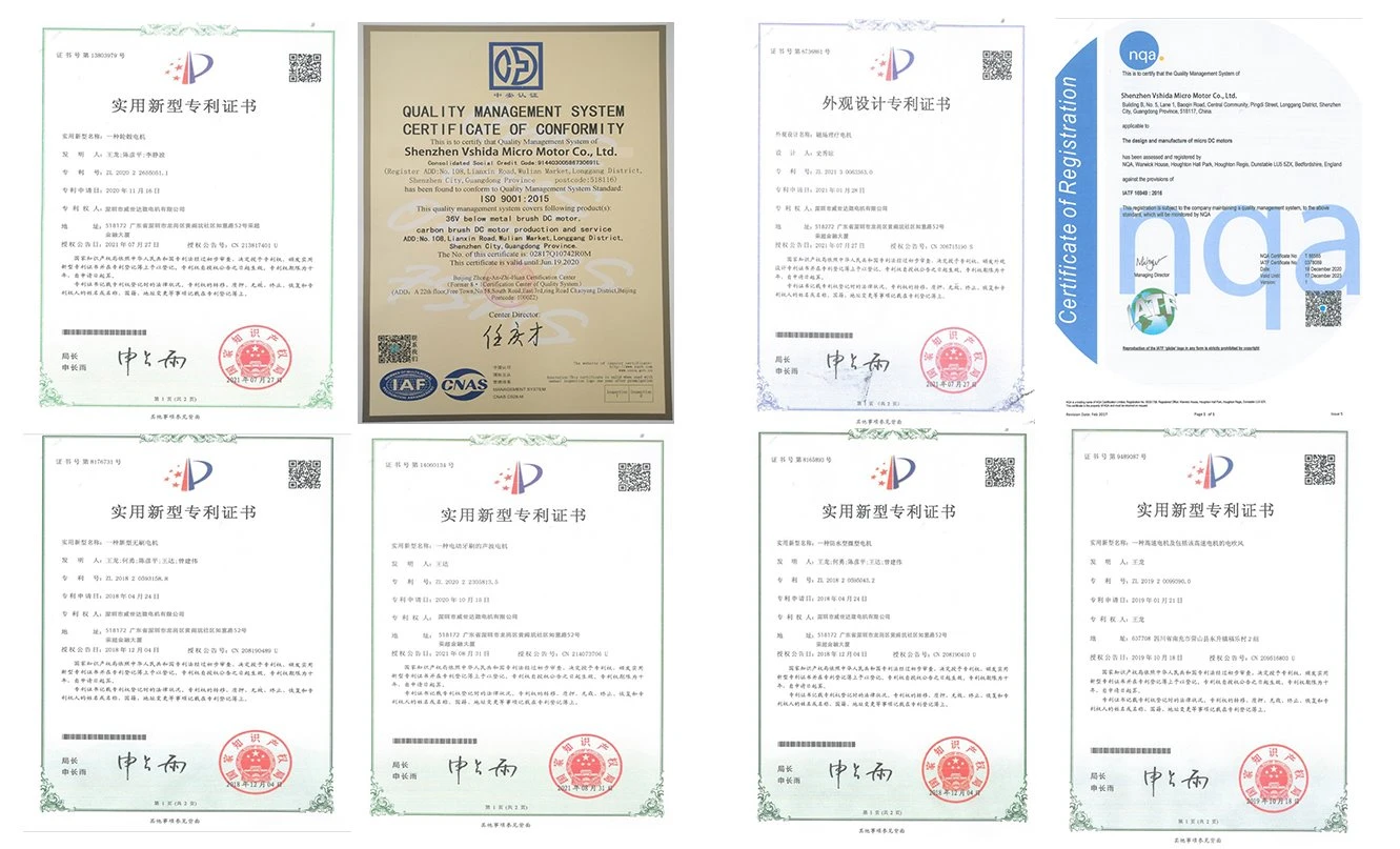 7024G Airsoft motor certification